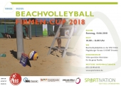 Dresden: Beachvolleyball-Firmen-Cup 2018